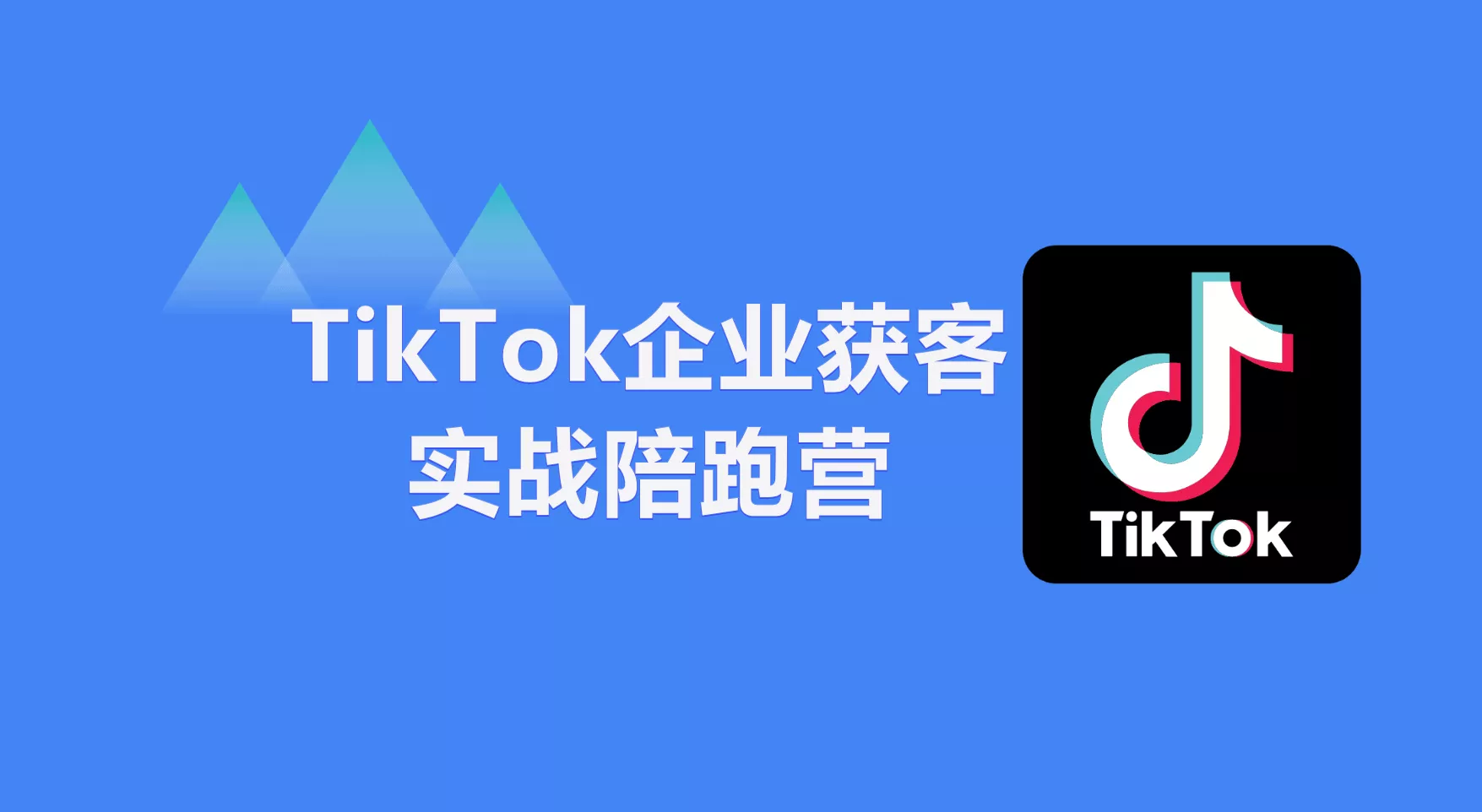 图片[1]-TikTok企业获客实战陪跑营-OMii 