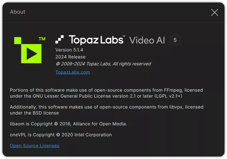 图片[1]- Topaz Video AI v5.2.1 / Topaz Photo AI v3.1.1破解版-OMii 